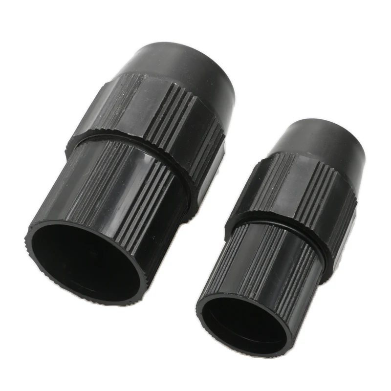 2PCS Telescopic Tube Plastic Connector 16-19mm Stainless Steel Dip Net Pole Telescoping Pipe Clamp Fixed Lock for Outdoor Hobby