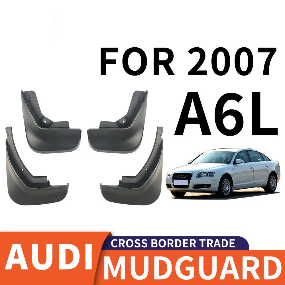 

For 2007 AUDI A6L mudguard Mudflaps Front Rear Flares Splash Guards Cover Car Accessoie