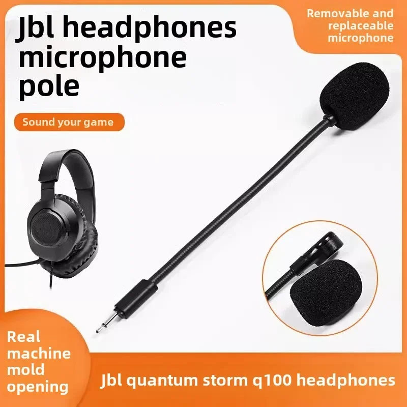 

Replacement 2.5mm Mic Microphone Booms Suitable for JBL Q100 Quantum Storm gaming headset Wired Gaming Headphones Headsets Mic