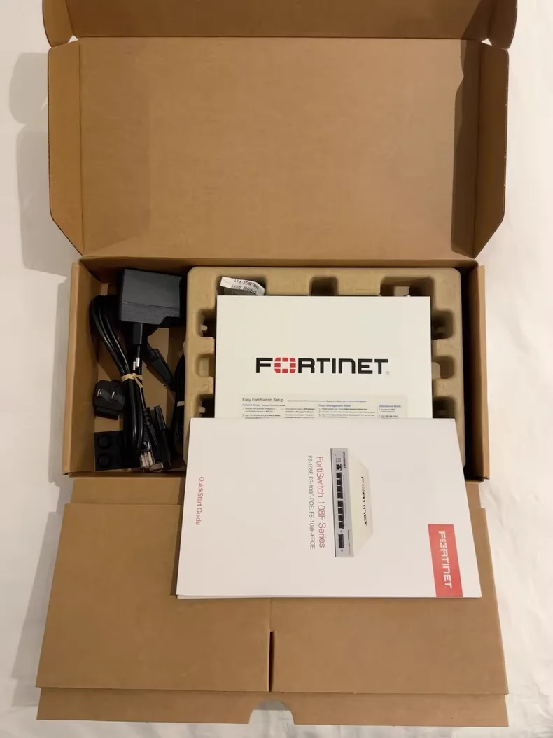 Excellent Union Fortinet FS-108F-FPOE FS-124F-POE  8 Ports Managed Switch in Stock Ready to Ship