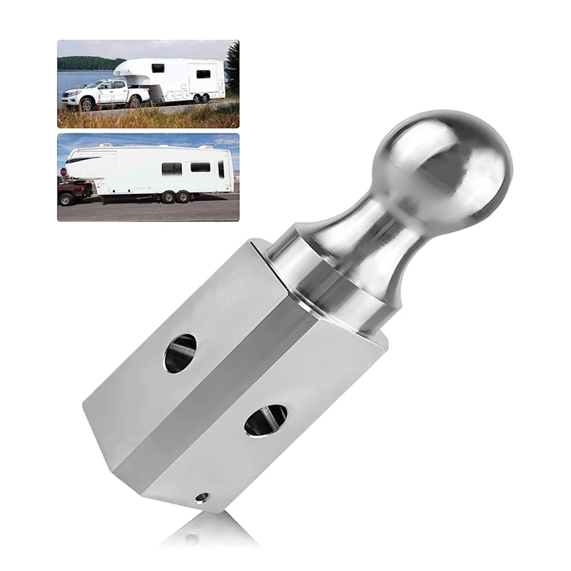 GNXA2000 Gooseneck Turn Over Ball 2-5/16Inch Replacement Gooseneck Hitch Ball For B&W Trailer Hitches