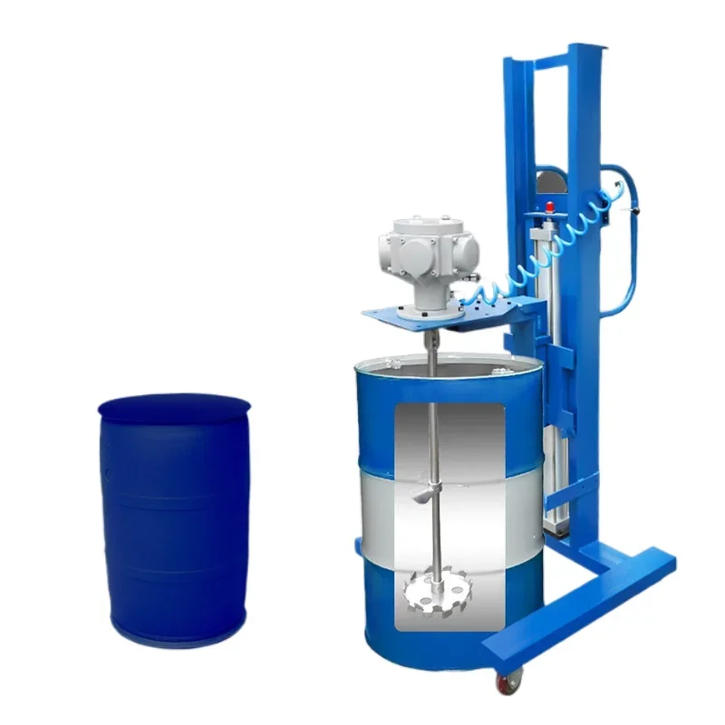 CZX 200L high-speed explosion-proof oil iron drum plastic drum special pneumatic agitator equipment disperser chemical industry