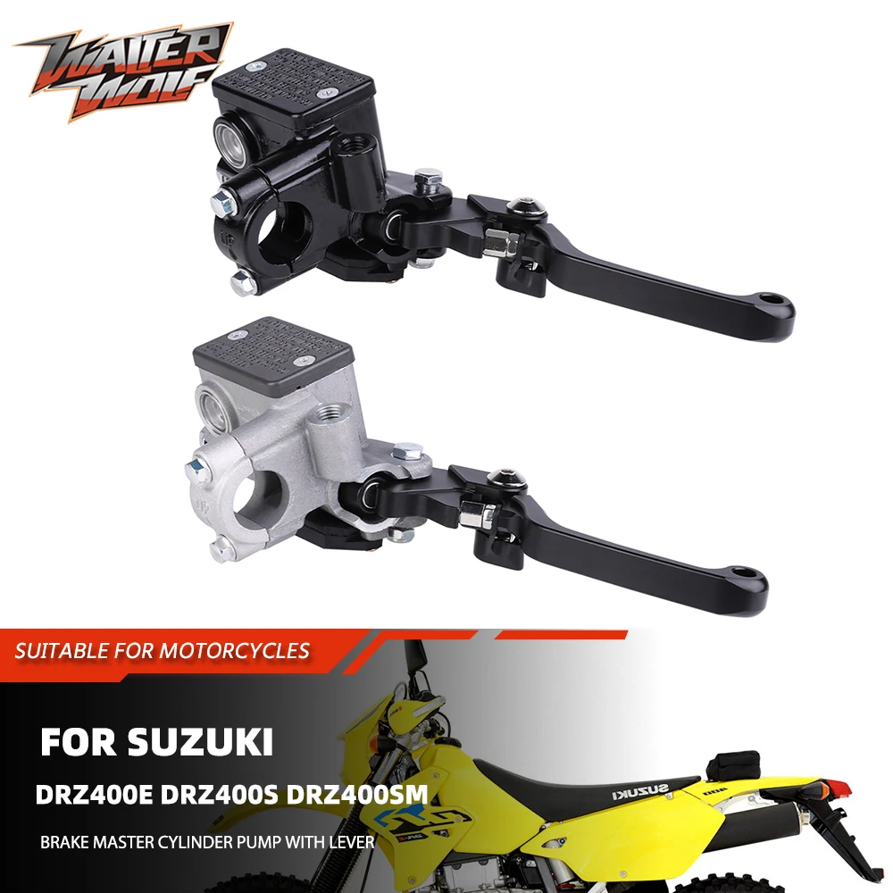 

Front Brake Master Cylinder Pump With Lever For Suzuki DRZ 400E 400S 400SM 250 DR 125 /SE/SM 200 /SE/S 250 SE/R 350 /S/SE RMX250