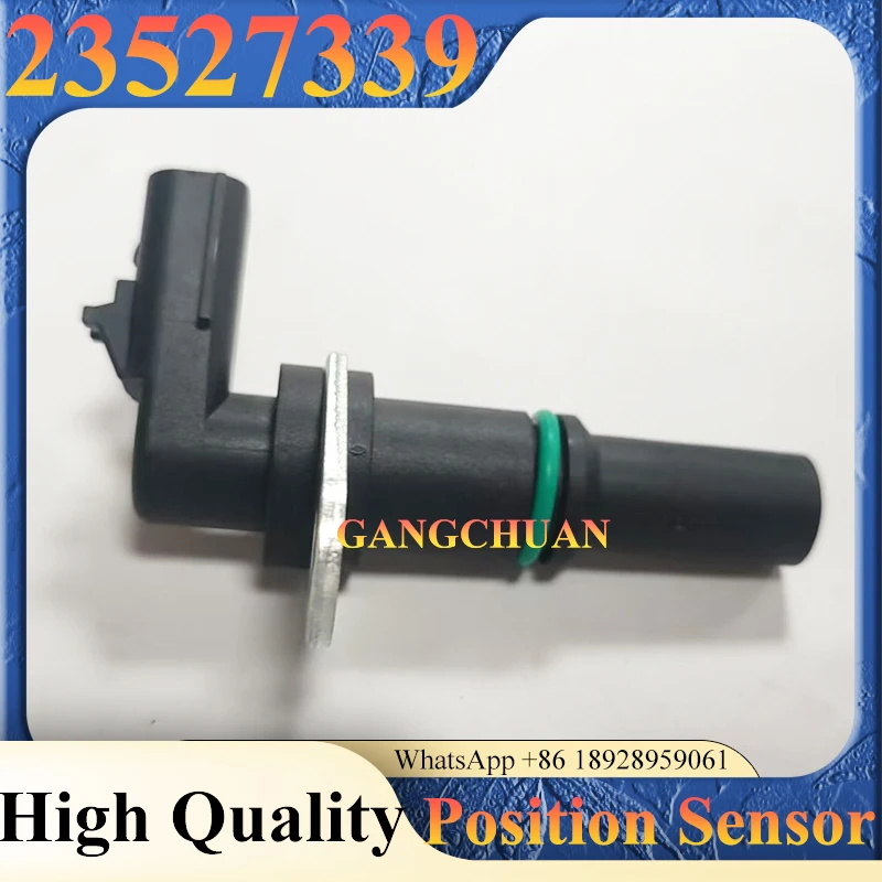 Piezas de excavadora Sensor de sincronización de posición del cigüeñal 23527339 Sensor de posición del cigüeñal para diésel Serie 60