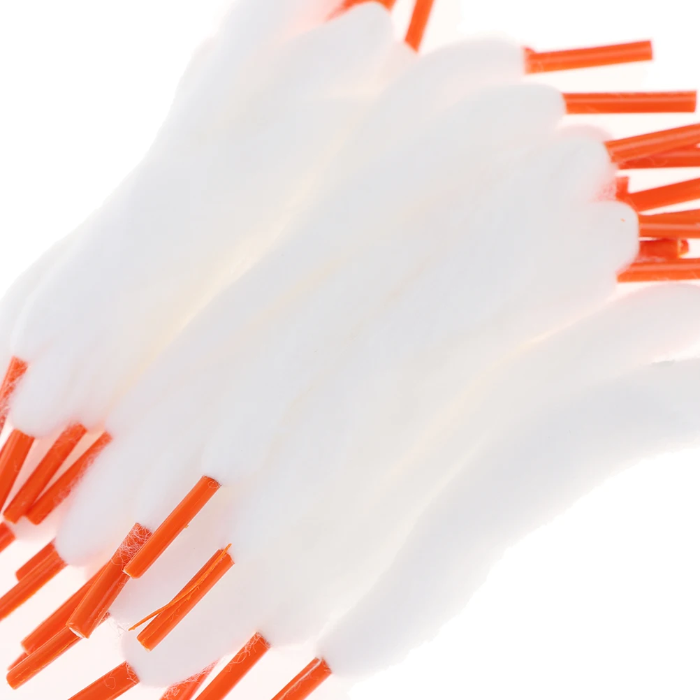 20Pcs/bag Prebuilt Cotn Wire Coil Threads Organic Vape Cotton Strips Shoelace For Ecigarette RTA RDA RBA Atomizer