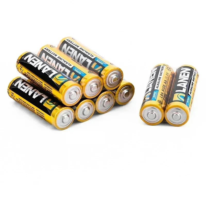 60PCS Disposable Alkaline Battery AA 1.5V 1100mAh for LED Light Toy Camera Shaver CD Player Keyboard Mouse Remote Control