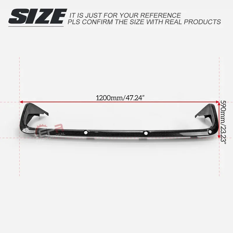 For Lotus Elise S3/Exige Carbon Fiber Rear Lip Surround