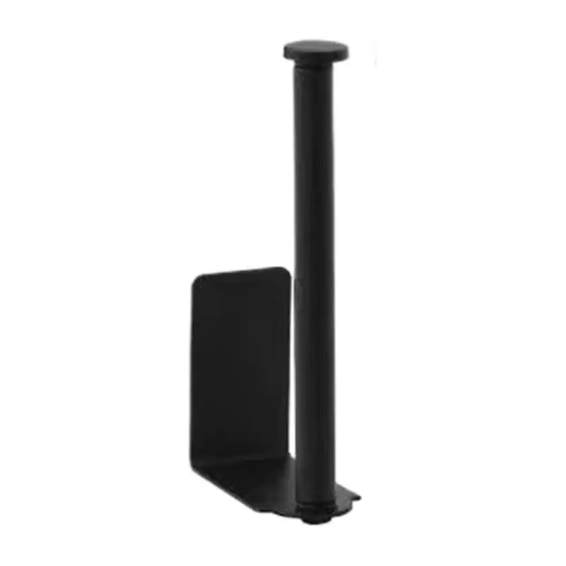 

Kitchen Paper Towel Holder Metal Space Saving Hat Stand Wall-mounted Multifunctional Towel Napkin Stand No-drill Kitchen