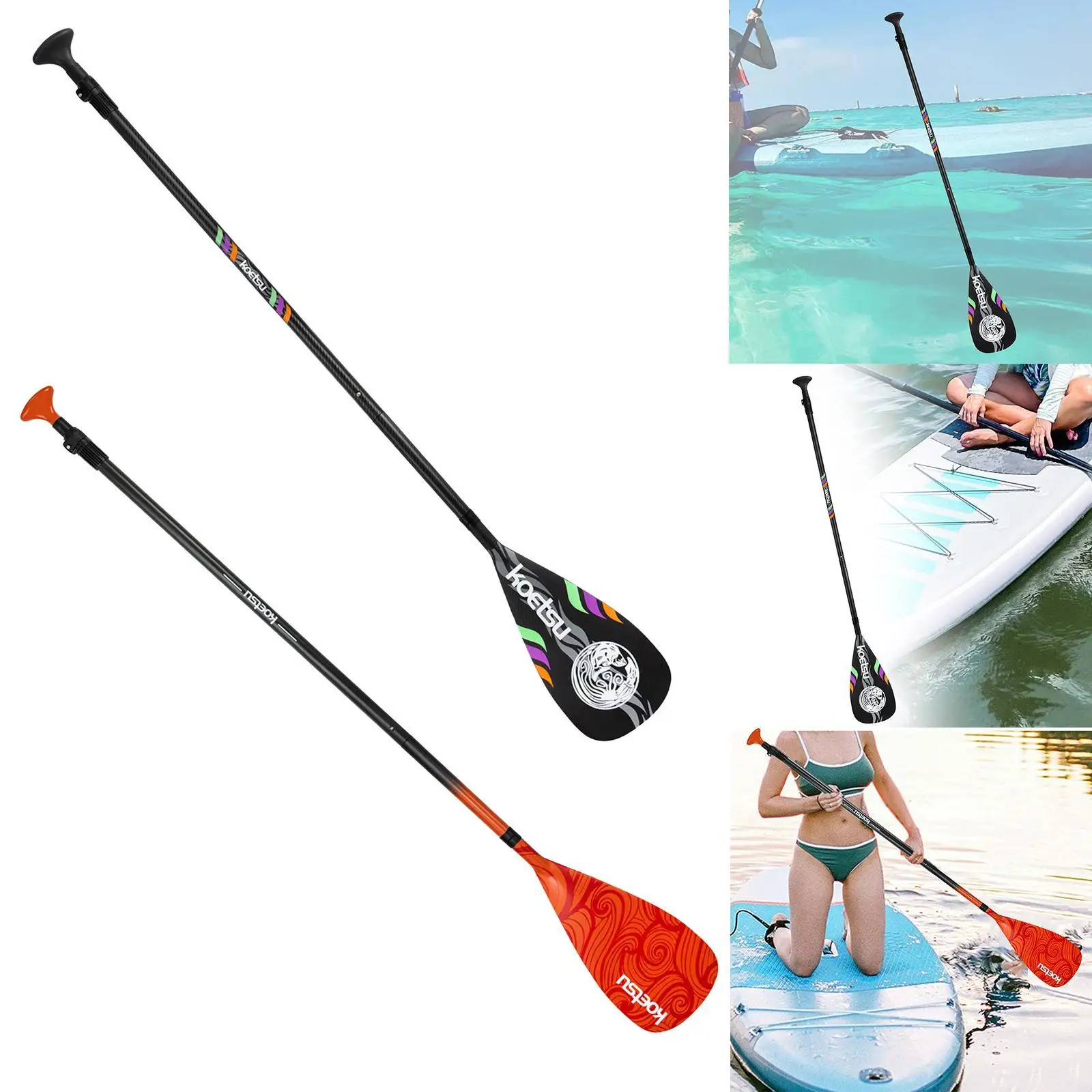 Carbon Paddles Standup Paddle for Floating Outdoor Activities Surfing