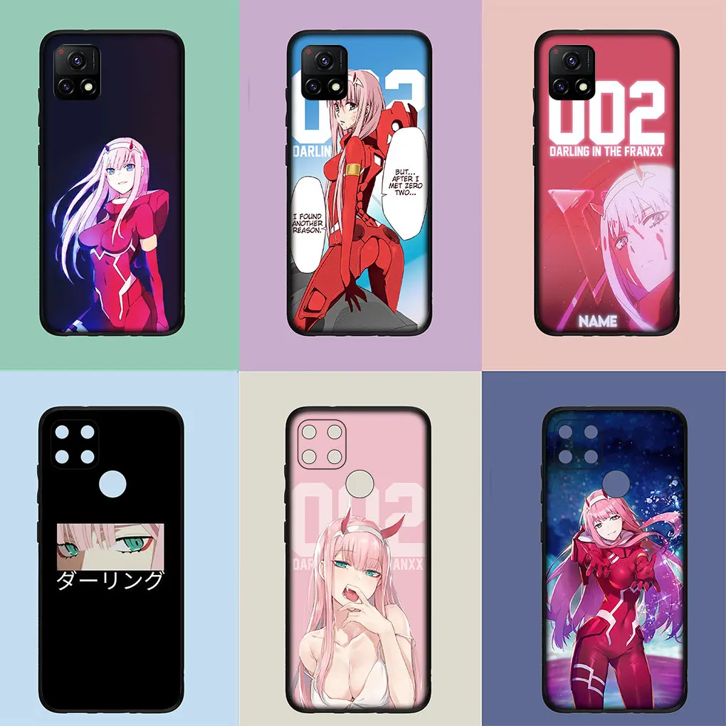 Darling in the FranXX Zero Two Phone Cover for Samsung Galaxy S21 S20 Fe S23 S22 Ultra S8 Plus A12 A13 A21S A71 Soft Case