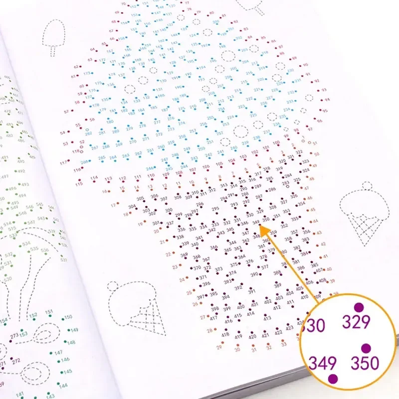 Formazione sulla concentrazione della linea magica Sviluppo del cervello sinistro e destro Libro di addestramento al pensiero Libro del labirinto Disegno con connessione digitale