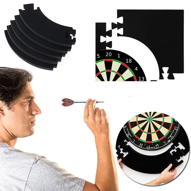 

Spliced dart plate protective ring eva ring to prevent damage to the wall can be universal dart plate can be universal