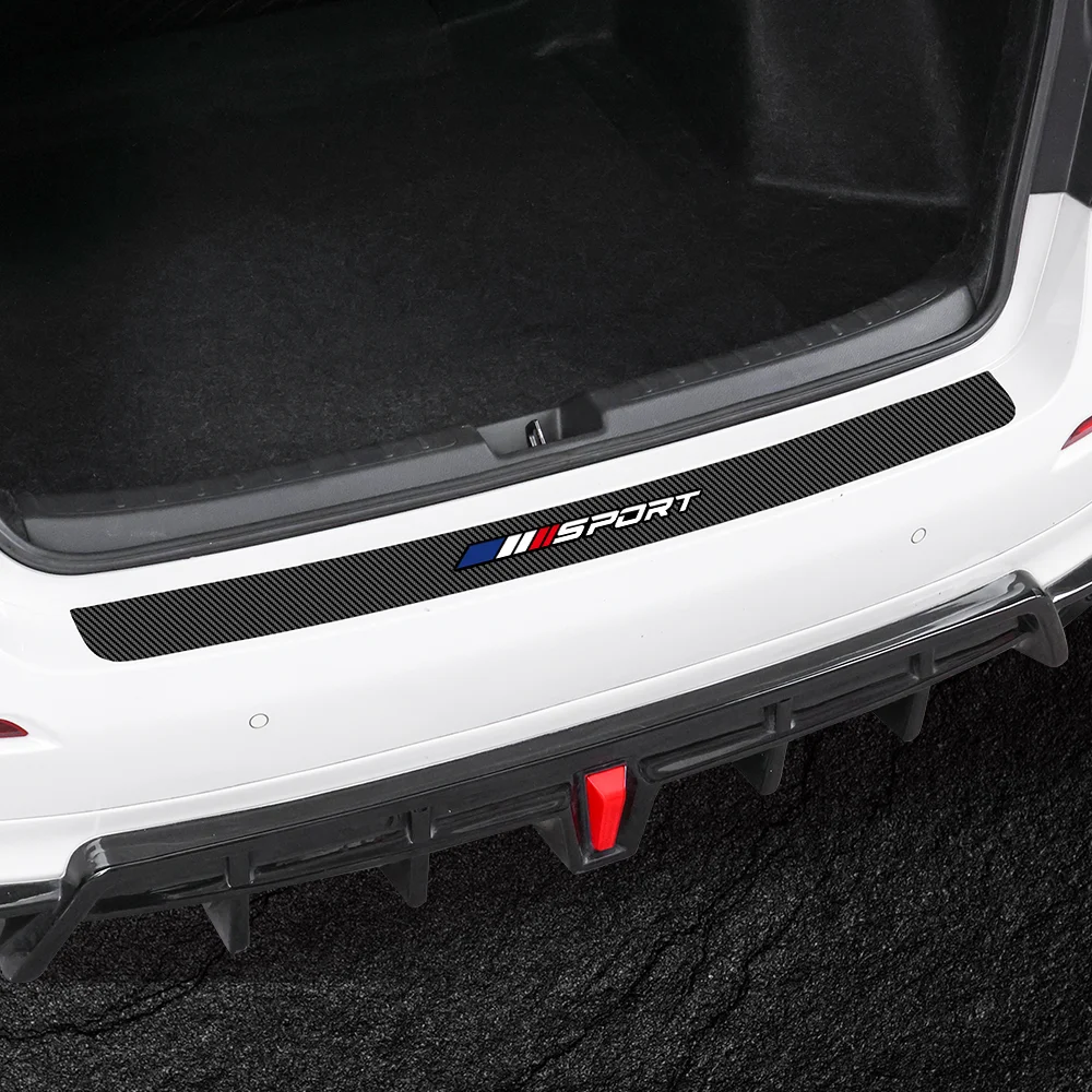 Sport Carbon Faser Auto Tür Sill Schwelle Stamm Stoßstange Schutz Aufkleber Für Peugeot 107 207 206 307 308 407 607 3008 5008 GT – Detail 7
