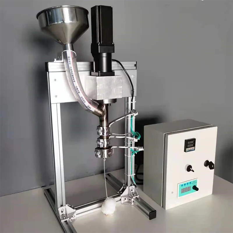 J15 Vertikale Desktop Kleine Extruder Labor Kunststoff Vertikale Extrusion Ausrüstung Einzelne Schraube Instrument