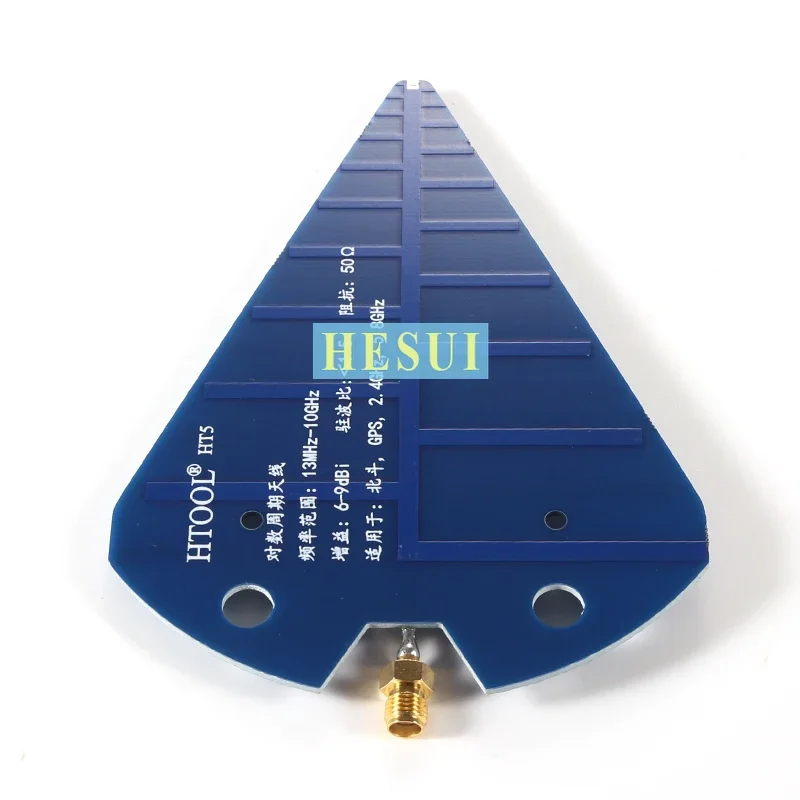 1300MHz - 10GHz RF Log-periodic Antenna BeiDou GPS 2.4GHz 5.8GHz Communication antenna UWB high gain directional receive antenna