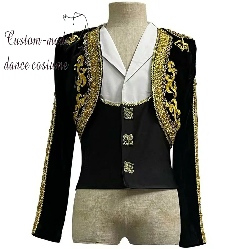 New men's ballet clothing high-end private custom adult children performance competition clothing