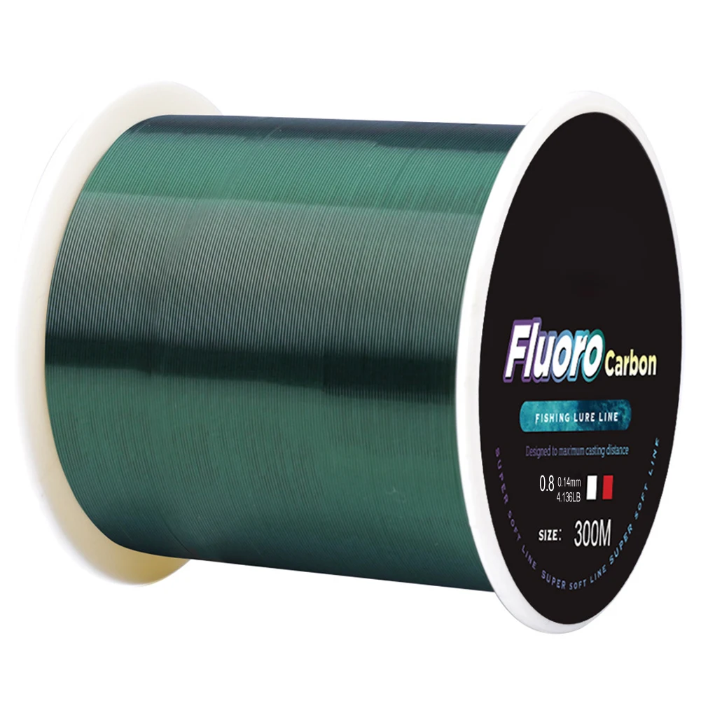 300M Fishing Line Leader Virtually Invisible Increased Sensitivity Ultra Strong Tensile And Wear-resistant Nylon Main Wire