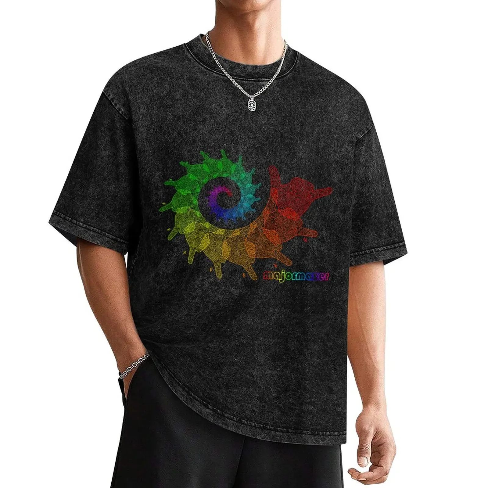 

Shakadelic Spiral T-Shirt cute clothes cute tops graphic shirts vintage t shirt men