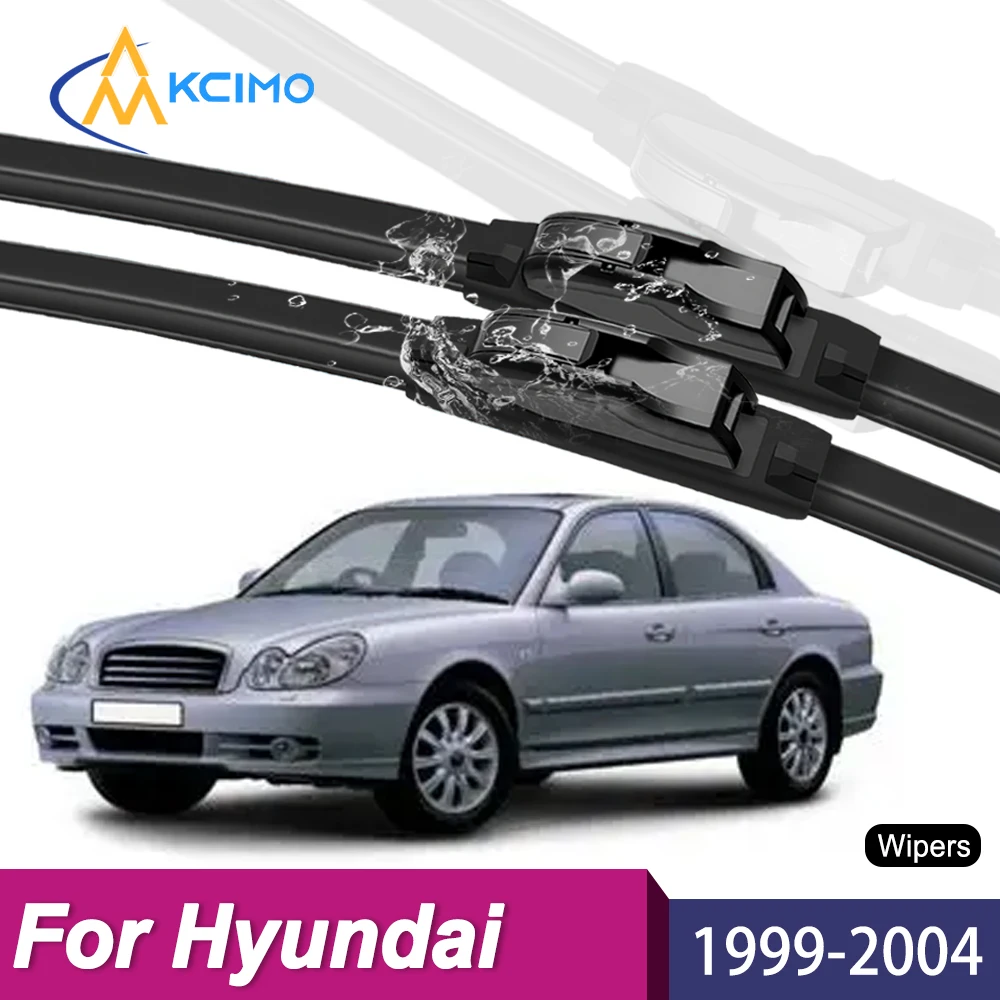 

Front Windshield Wiper Blades For Hyundai Sonata EF 1999-2004 All Weather Silent Streak Free Replacement Kit
