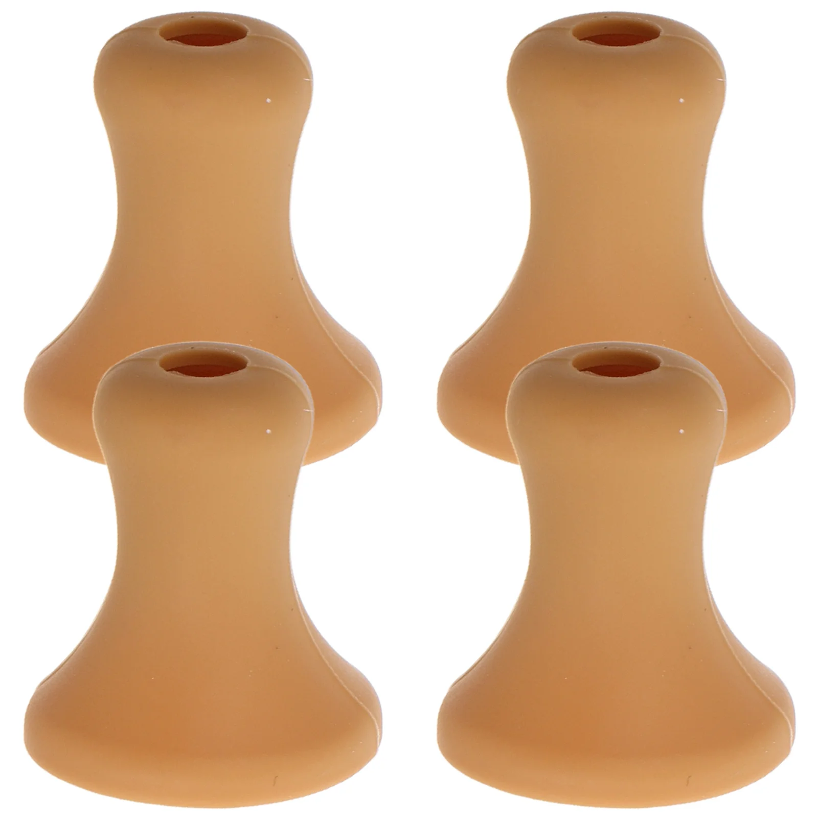 

4Pcs Cucurbit Flute Mouthpiece Shield Replacement Soft Comfortable Playing Experience Universal Accessory Cucurbit