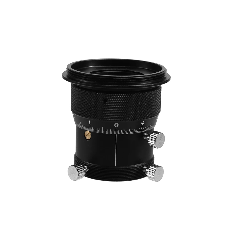 NEW-1.25Inch Double Helical Focuser With Compression Ring SCT Outer Thread Adapter For Astronomical Telescope Guidescope