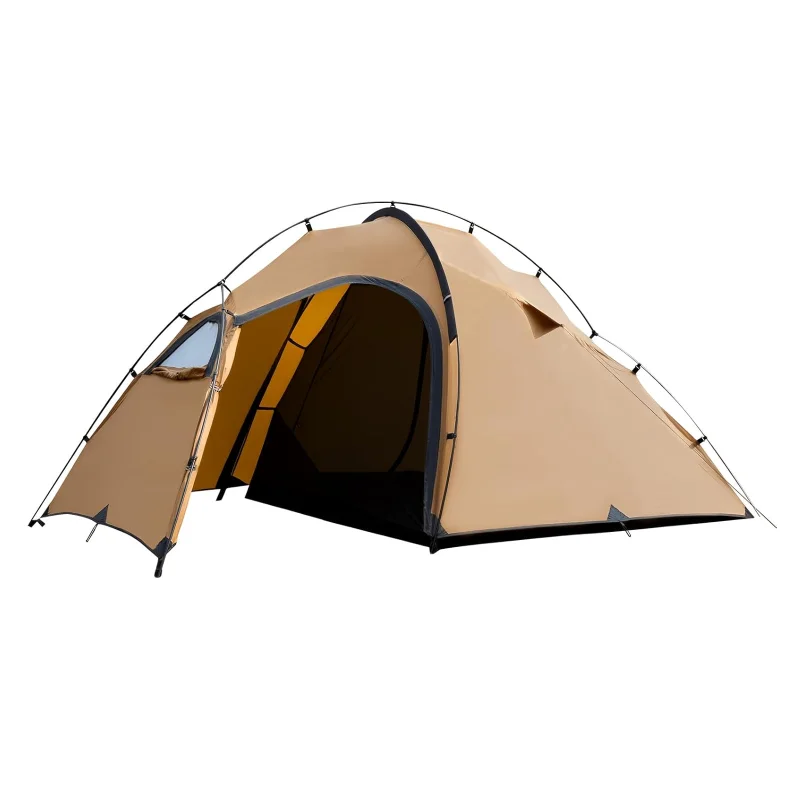 

OEM 4-Season Waterproof Hot Tent With Stove Jack, 2 Person Y-Pole Camping Shelter, Easy Setup For Winter Backpacking & Hiking