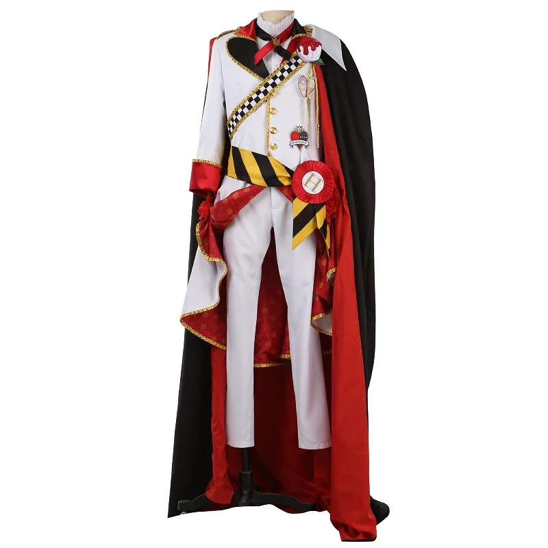 Game Twisted Wonderland HEARTSLABYUL Trey Riddle Cater Ace Deuce Cosplay Costume Halloween Uniforms Formal Suit Cutom Made