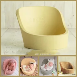 Neonatal Photography Props Silicone Sofa Mini Sofa Cover Studio Baby Photography Accessories Baby Full Term Photo Seats Sofa