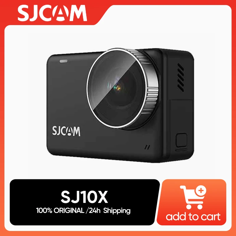 SJCAM SJ10X Action Camera SJ10 X 4K 24FPS 10M Body Waterproof WiFi 2.33 Touch Screen Gyro Stabilization LIVE STREAMING DV