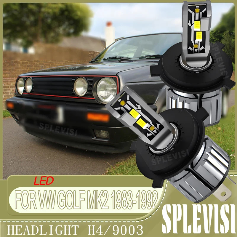 

Всепогодная водонепроницаемая светодиодная фара дальнего/ближнего света для VW Golf MK2 1983 1984 1985 1986 1987 1988 1989 1990 1991 1992