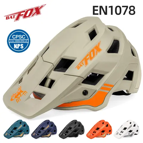 BATFOX 초경량 사이클링 헬멧 안전 모자 여성용 자전거 헬멧 남성용 머리 보호 자전거 자전거 MTB 헬멧