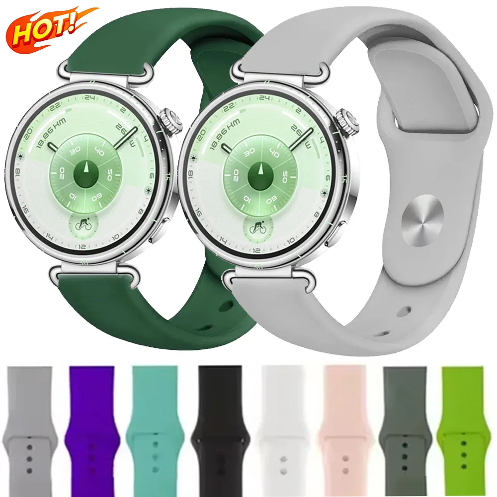 18/20/22mm Silikonarmband für Huawei Watch 5 4 GT Runner 2 Ultimate 2 GT6 Pro GT6 GT5 4 3 46mm GT6-5-4 41mm Sportarmband