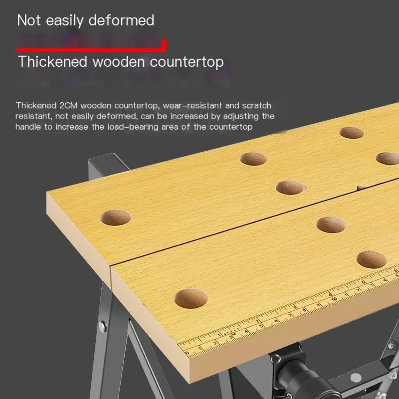 Multifunction Workmate Portable Workbench Woodworking Table Hand Tools DIY Tool Organizer