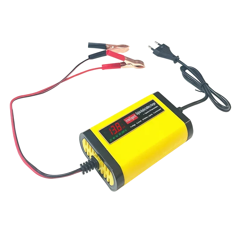 Imagem -04 - Chumbo Ácido Agm Gel Carregador de Bateria 8a Display Led 220v 110v Inteligente Automotivo Caminhão Motocicleta Carro Heltec12 v 24v