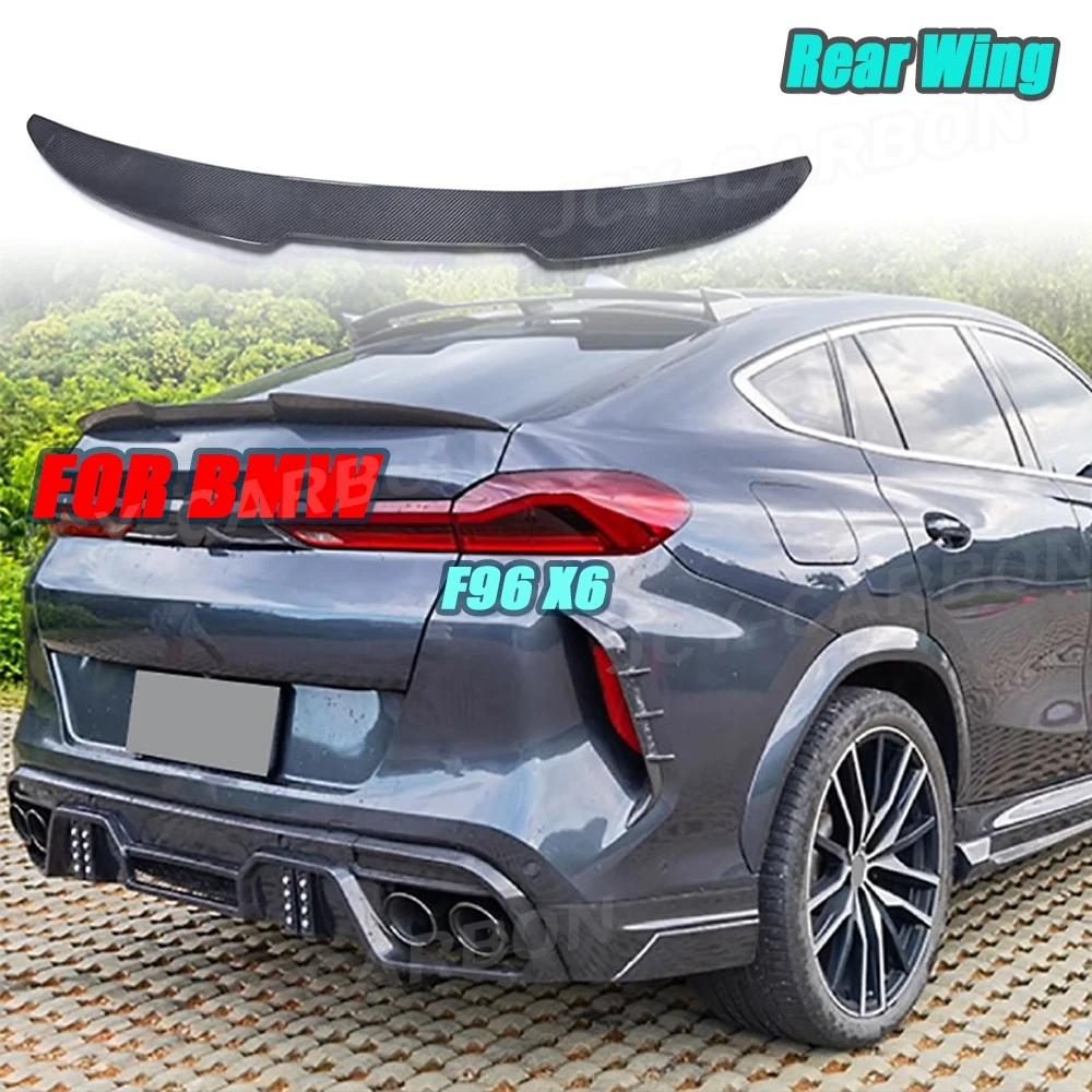 

Carbon Fiber Rear Trunk Spoiler Wing Tail for BMW F96 X6 2019-2022 High-performance Styling Auto Spoiler Tuning Accessorie
