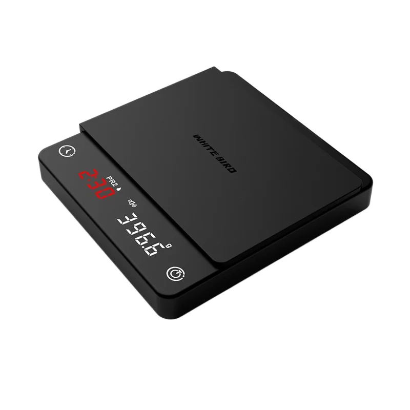 

Small Coffee Scale with Timer Digital Mini Espresso Pour Over Type-C Charging Compact Design