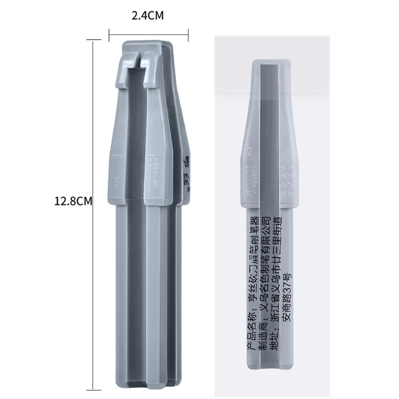 Oog Potlood Slijper Wenkbrauw Potlood Shaper Voor Eyeliner Permanente Make-Up Lip Liner Beginners Waterdichte Peel Off Wenkbrauw Potloden