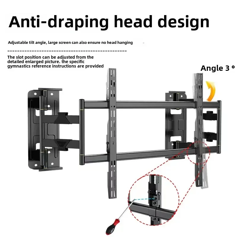 Suporte de TV de parede extensível
