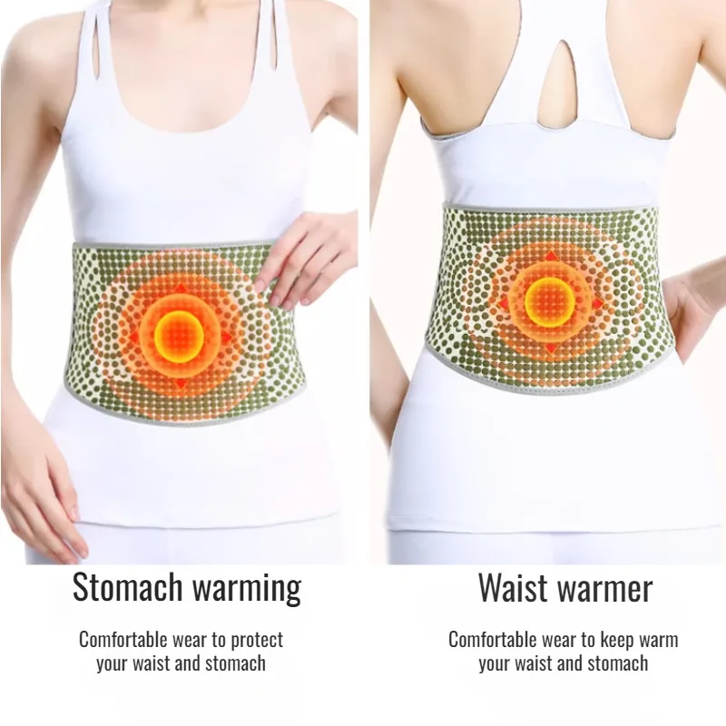 Waist and abdomen Warming Lumbar Belt for Pain Relief Hot compresses for the lower back to protect the belly and prevent cold