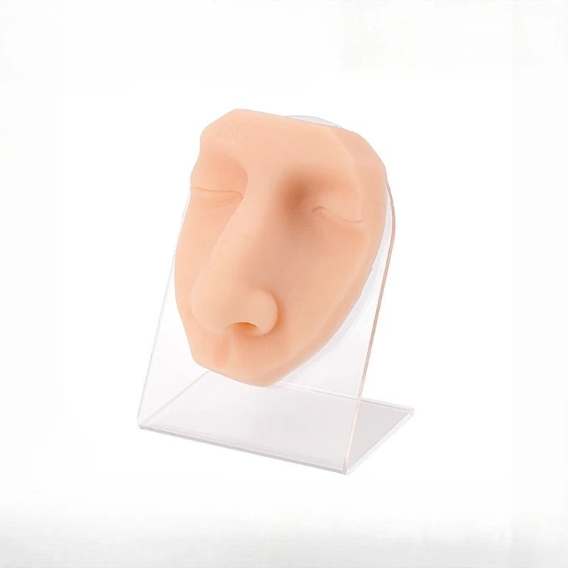 

Simulated face model, piercing and puncture stitching exercise, injection exercise, nose nailing face, display model