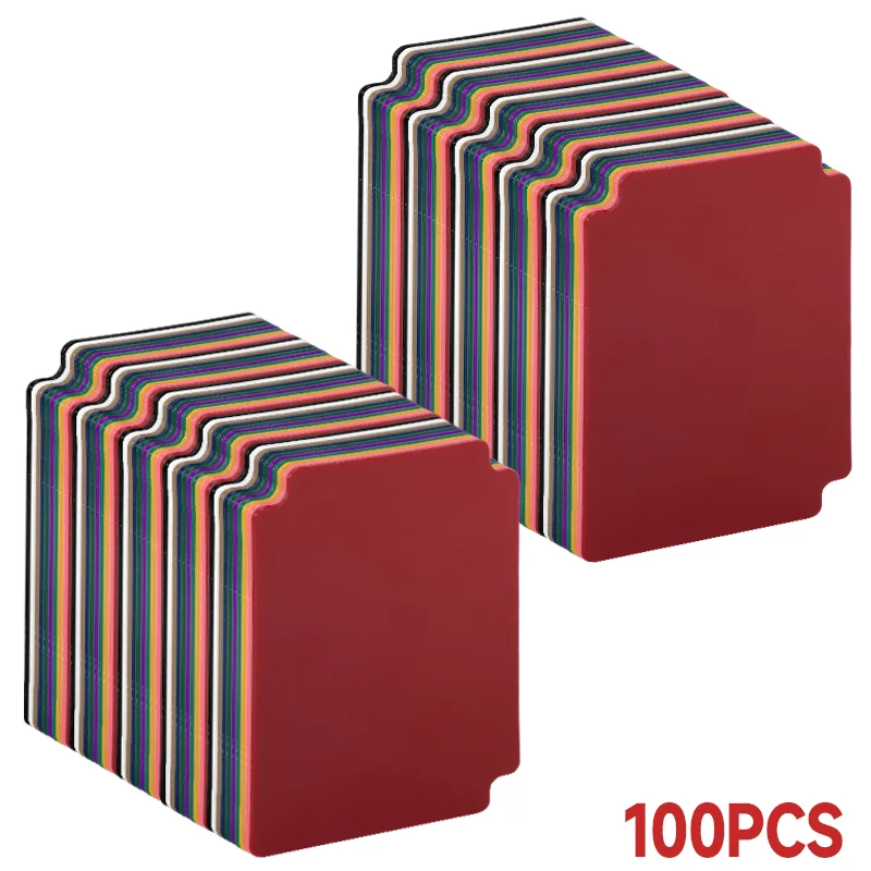 Trading Card Dividers for Storage Box, Muliticolor Dividers, 10 Colors Separator with Tabs, Fits for TCG, Baseball Card, Sports