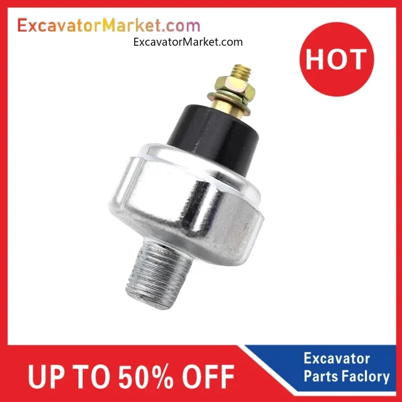 Excavator Parts Isuzu Engine 4bg1/4jg1 Hitachi 60 70 Oil Pressure Sensor Sensing Plug Excavator Accessories