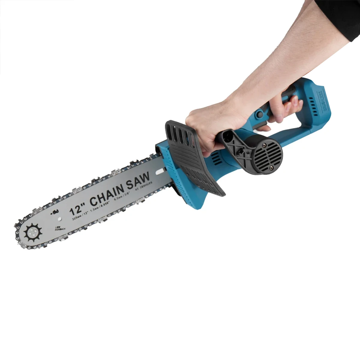 Imagem -06 - Brushless Motor Elétrico Chain Saw Woodworking Saw Tree Branches Cutter Makita 18v Bateria 2000w 12 m s Velocidade 12