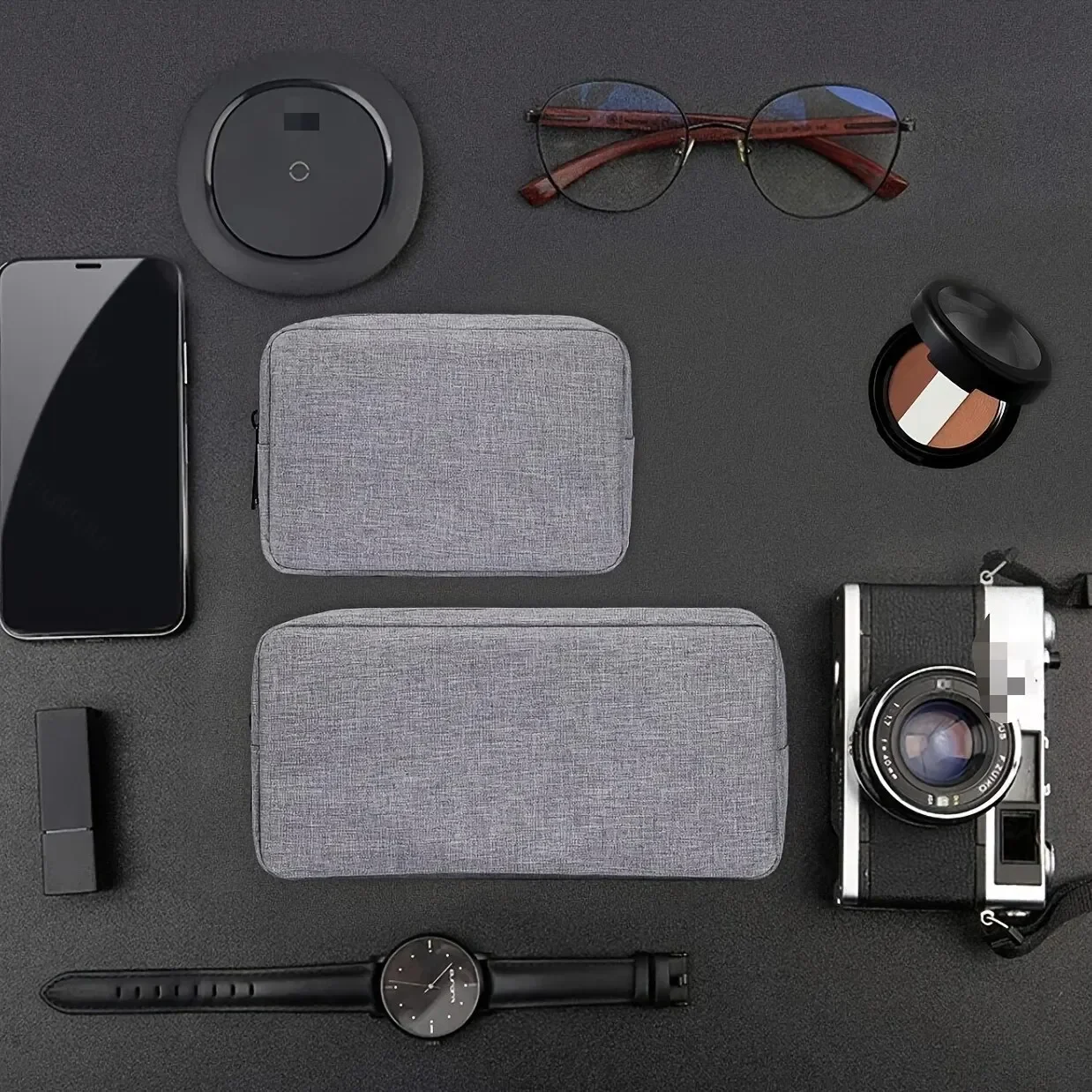 حقيبة التخزين كابل الحبل المنظم حقيبة السفر إلكترونيات صغيرة بطاقة SD قوة البنك حقيبة التخزين