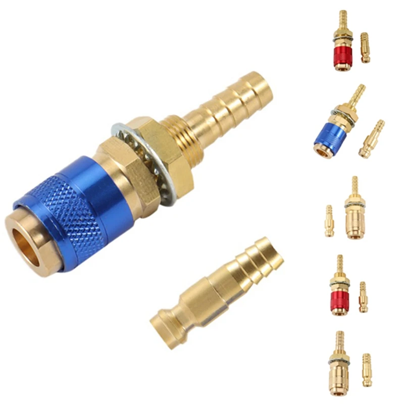 ABUL-Water Cooled Gas Adapter Quick Connector Fitting For TIG Welding Torch Or MIG Welding Torch Plug