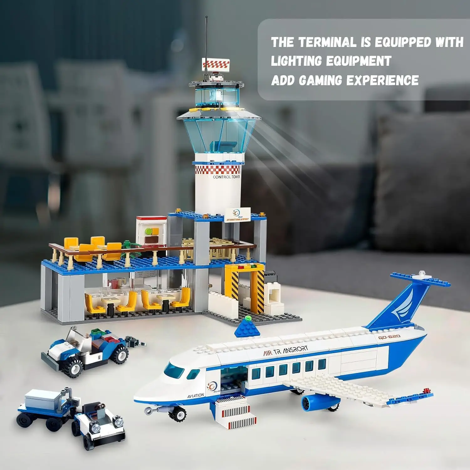Boys Adult Toys Airplane Bricks Construction Set Micro Building Blocks 3d Mini Block Home Decoration Toy Board Games Child Gifts