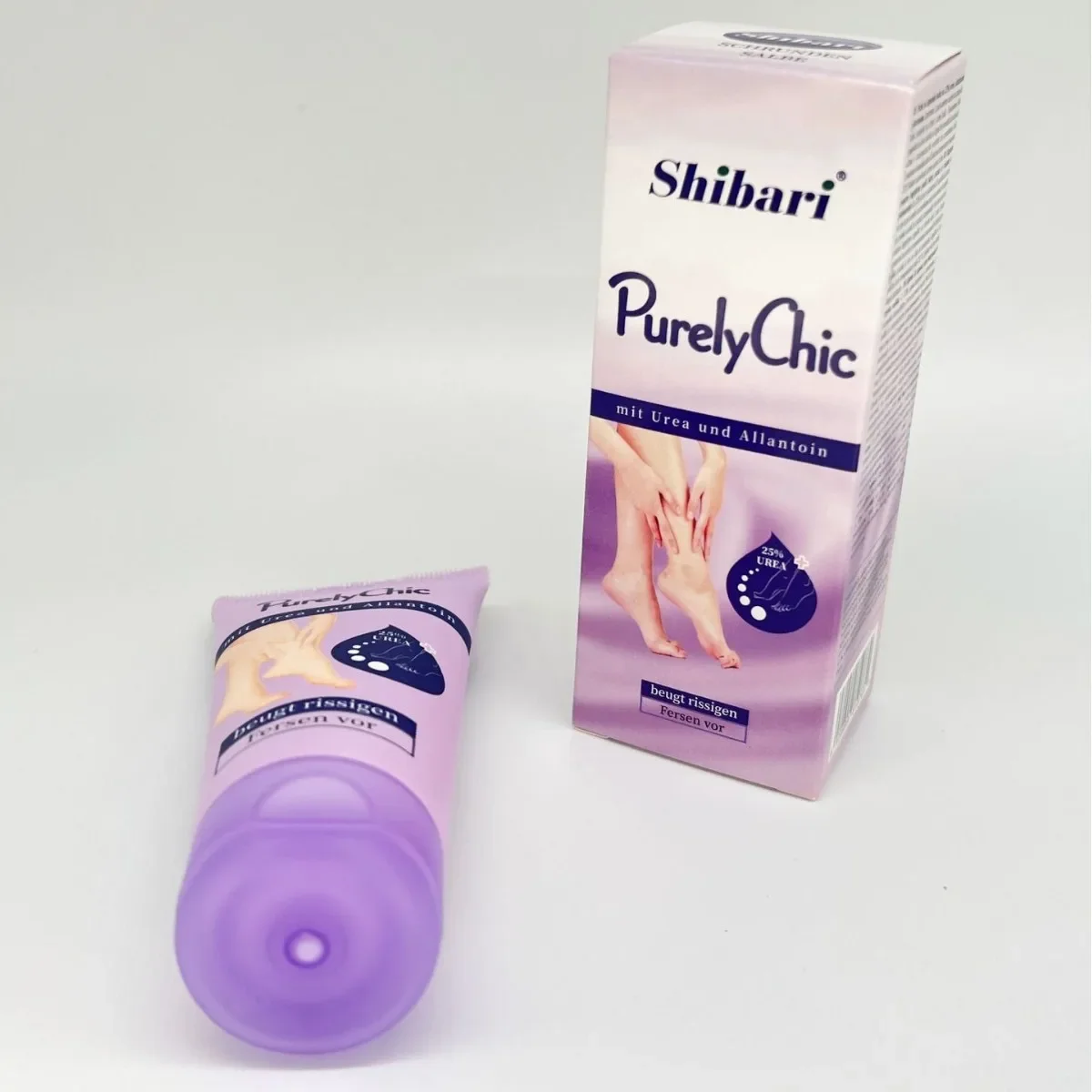 PureyChic Foot Cream for Dead Rough Dry Thick Skin - for Heel Care, Deeply Moisturizes and Nourishes Dry Rough Skin 50ml