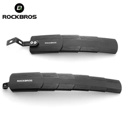 ROCKBROS Bike Fenders Bicycle Mudguard Set Widen Lengthen Front/Rear Cycling Fender Durable Quick Release Protector Accessories