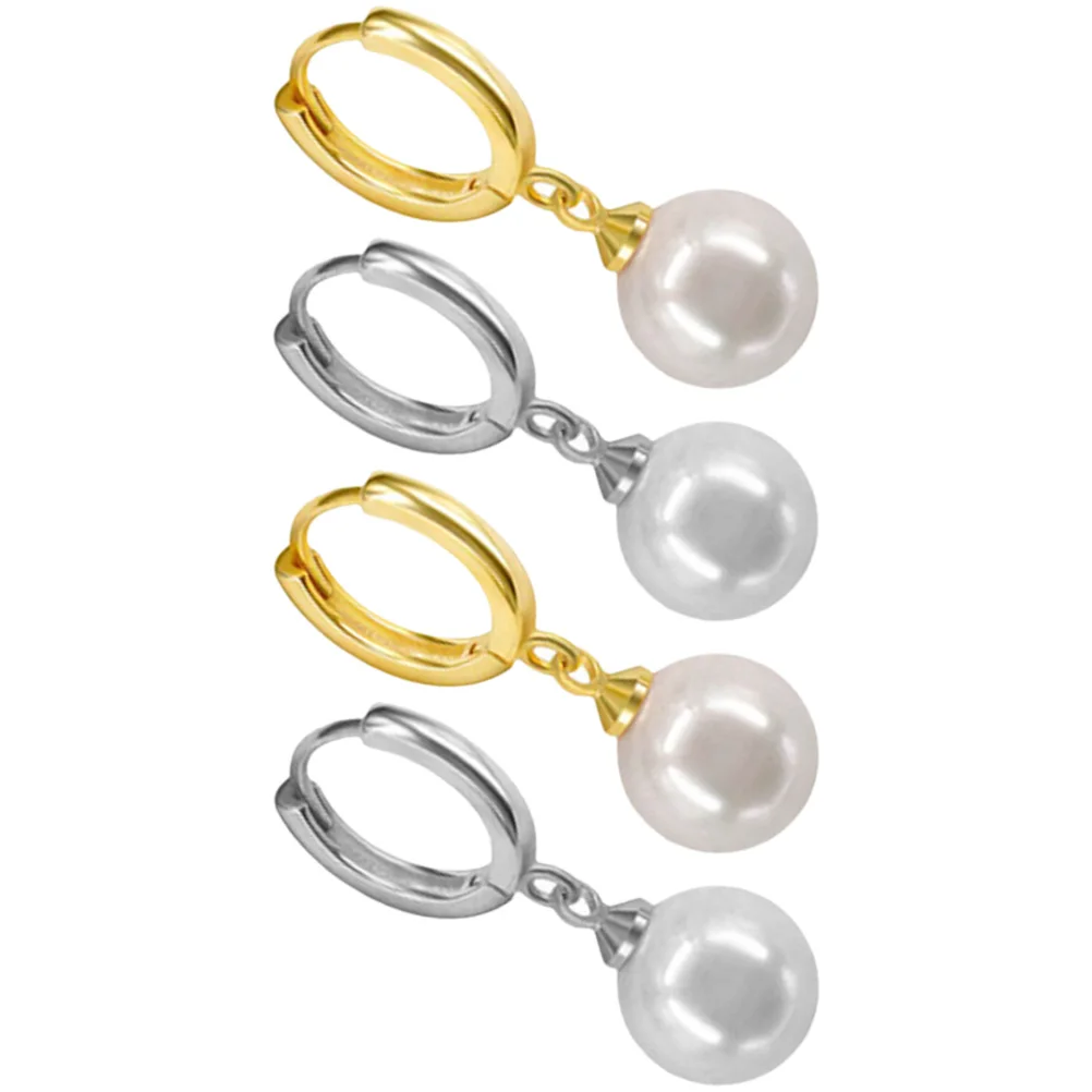 

Pearl Earrings For Women Trendy Dangle Drop Hanging Jewelry Decor Chic Lightweight Party Wedding Daily Wear Dainty Fashion