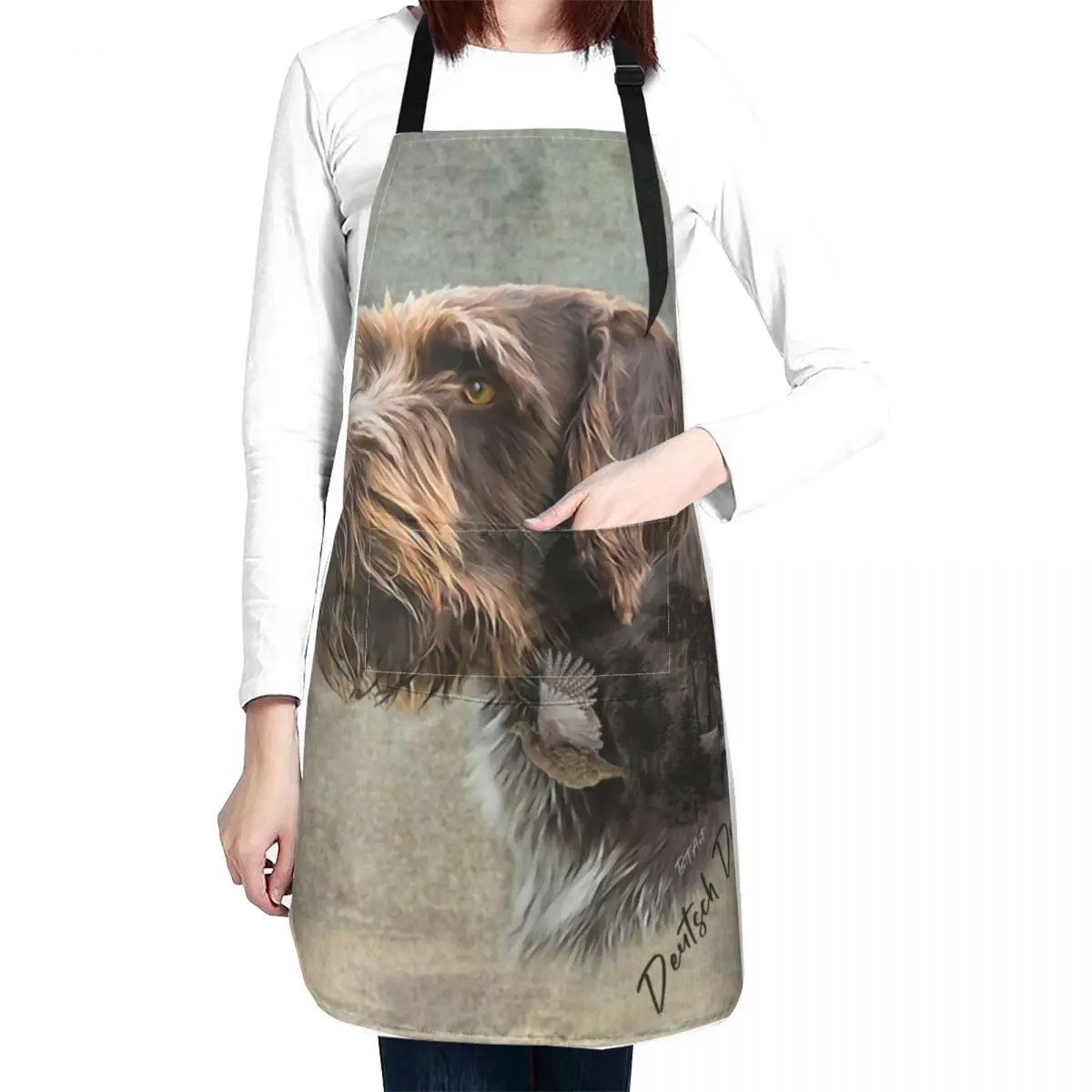 Wirehaired Pointing Griffon Apron Woman Work Children'S Apron